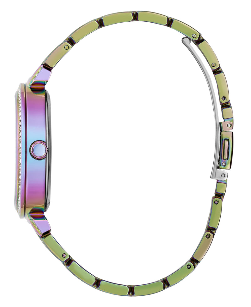Guess Lily Iridescent Round Dial Analog Women Watch Watch Guess
