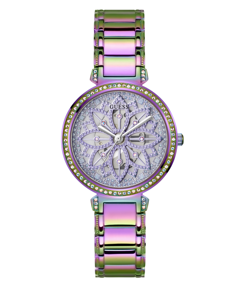 Guess Lily Iridescent Round Dial Analog Women Watch Watch Guess