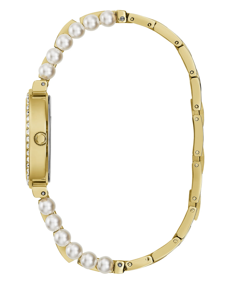 Guess Gala Champagne Round Dial Analog Women Watch Watch Guess