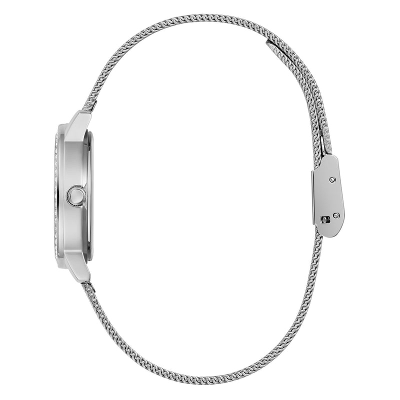 Guess Melody White Round Dial Quartz Analog Women Watch Watch Guess