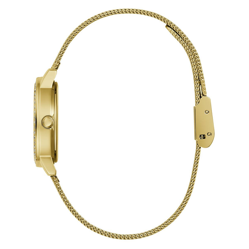 Guess Melody Gold Round Dial Analog Women Watch Watch Guess