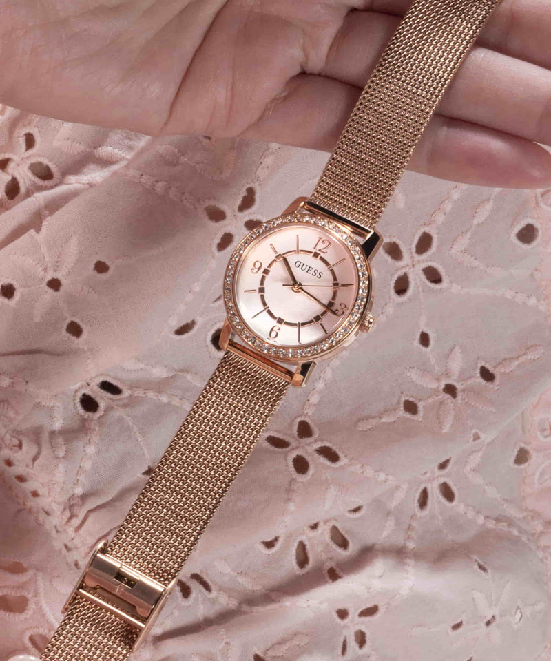 Guess Melody Rose gold Round Dial Analog Women Watch Watch Guess