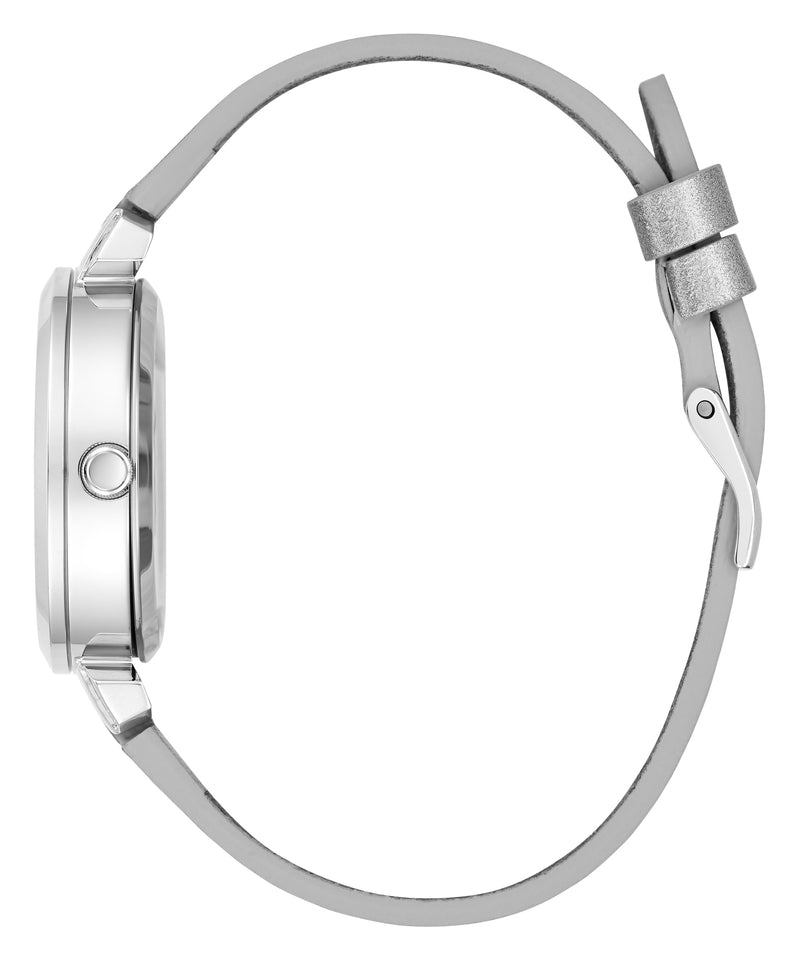 Guess Dress Silver Round Dial Analog Women Watch Watch Guess