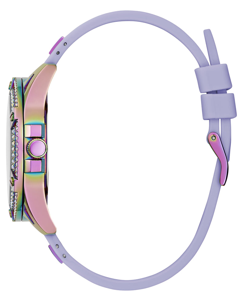 Guess Queen Iridescent Round Dial Multi-function Women Watch Watch Guess