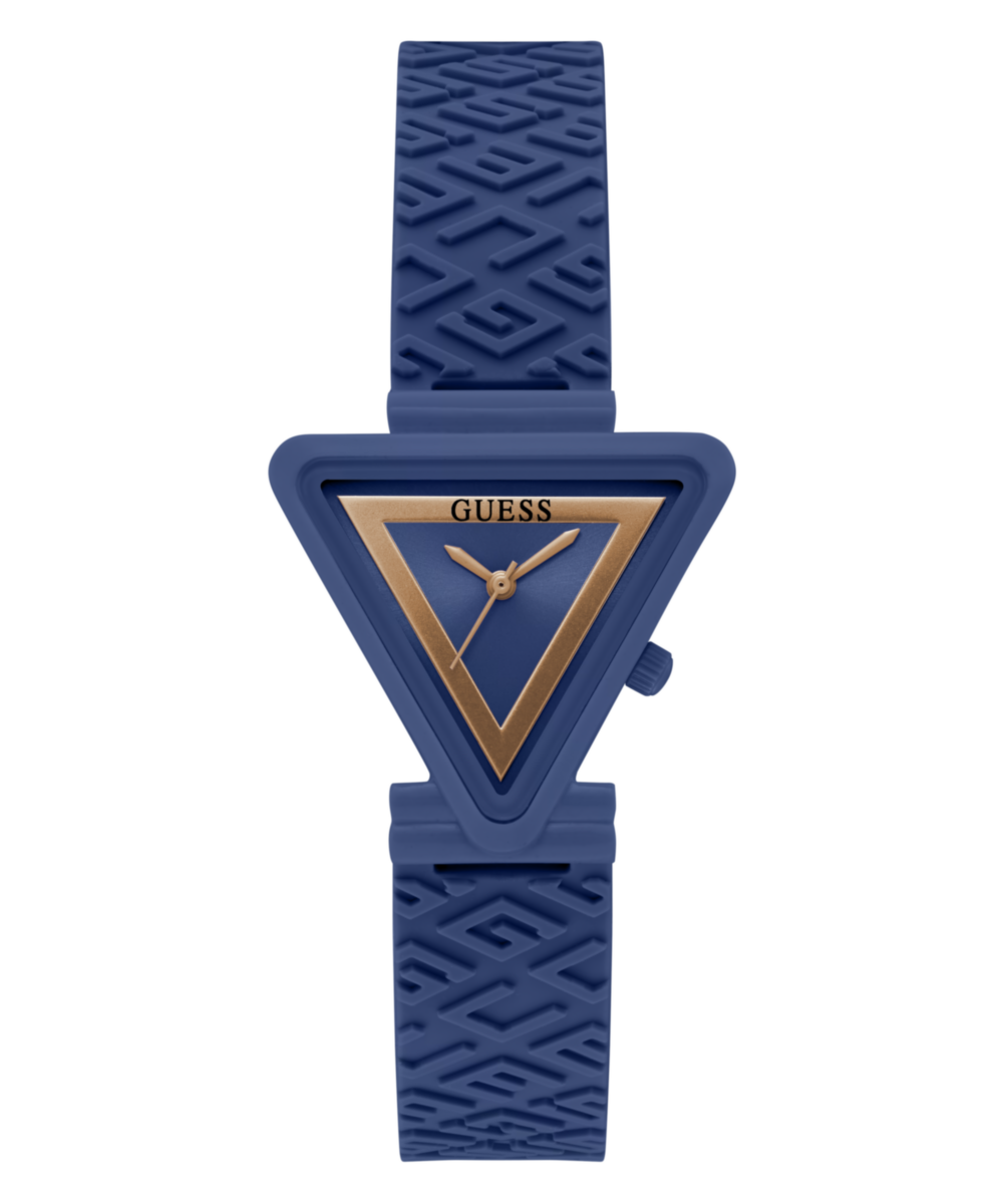 Guess Fame Blue Triangle Dial Analog Women Watch