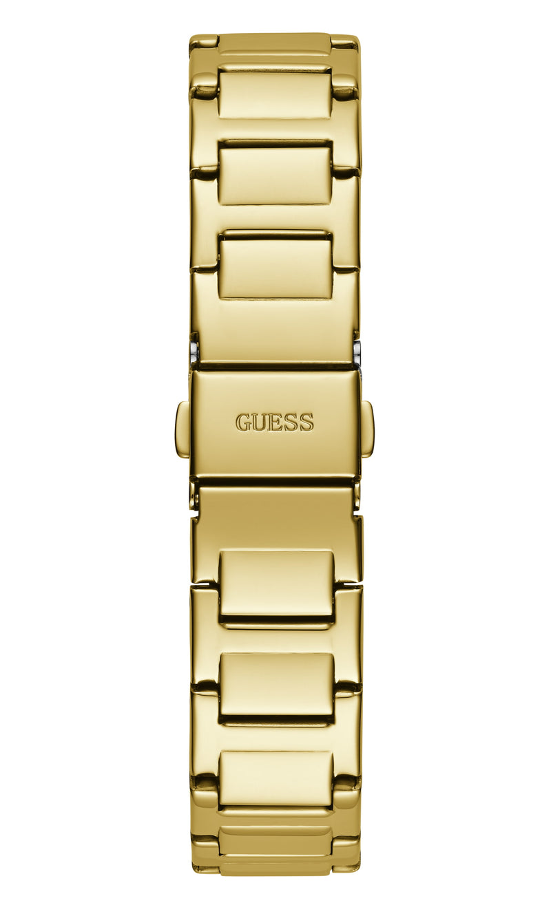 Guess Rose Bud Champagne Square Dial Quartz Analog Women Watch Watch Guess