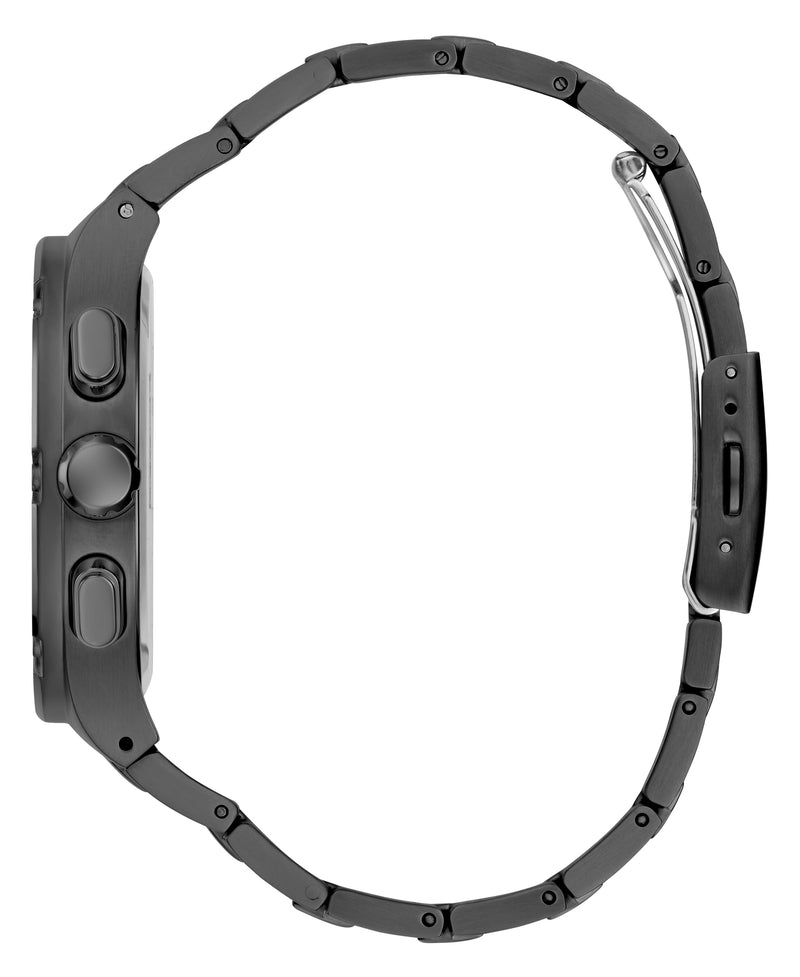 Guess Headline Black Square Dial Multi-function Men Watch Watch Guess