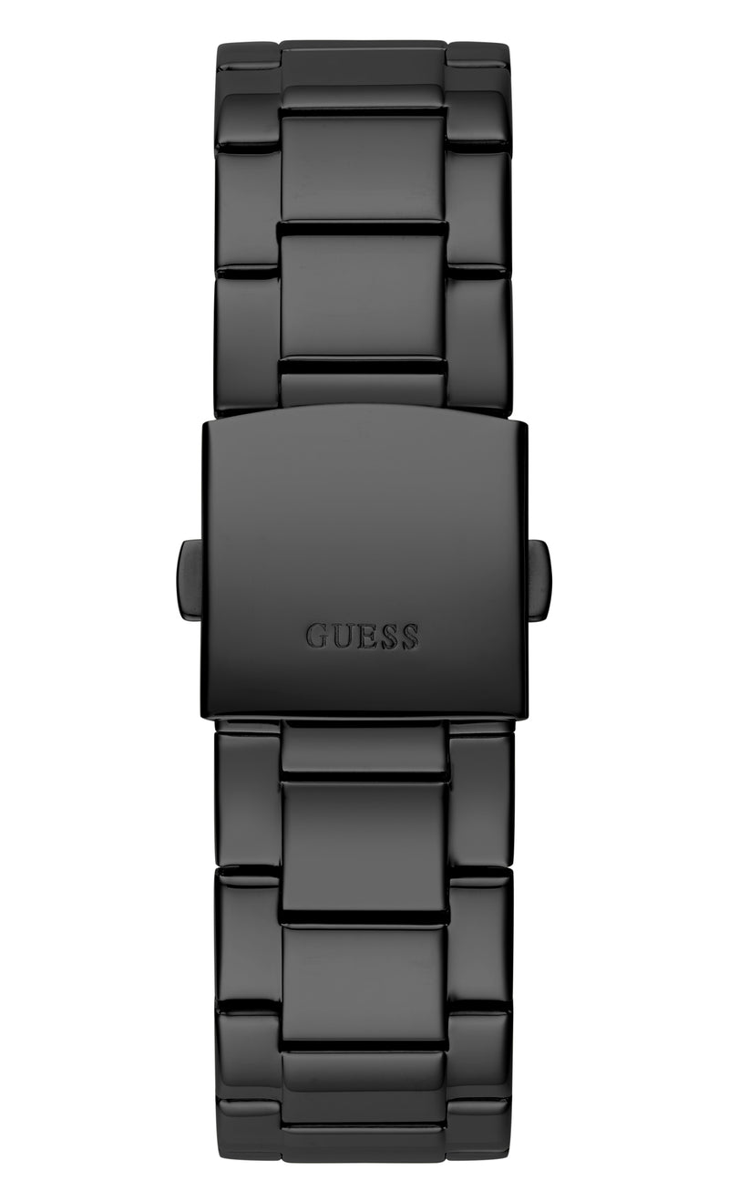 Guess Crescent Black Round Dial Analog Men Watch Watch Guess