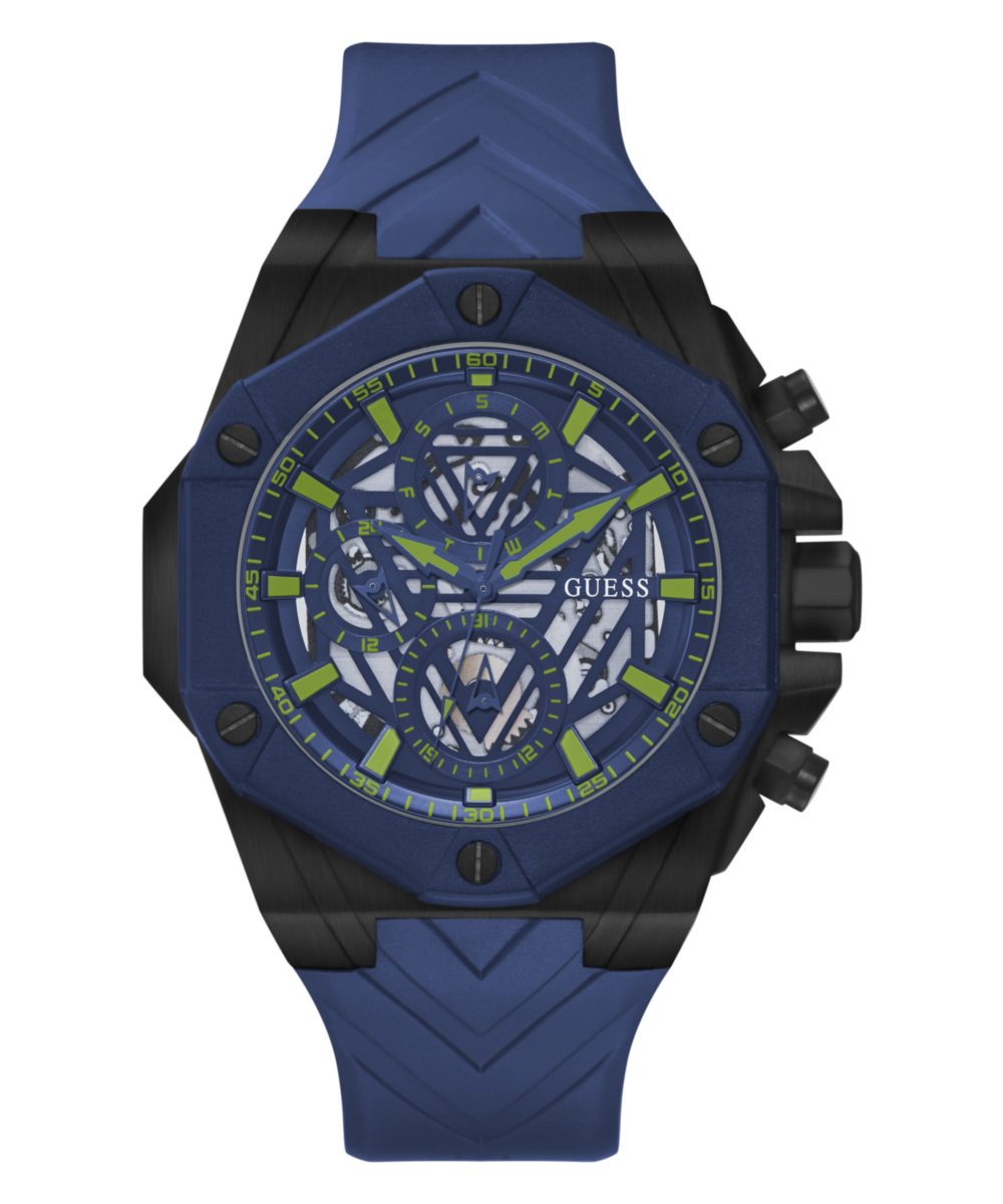Guess Blue Round Dial Quartz Analog Women Watch