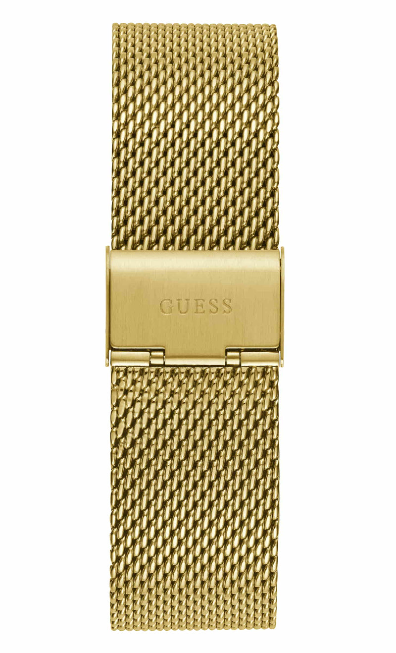 Guess Continental Gold Round Dial Multi-function Men Watch Watch Guess