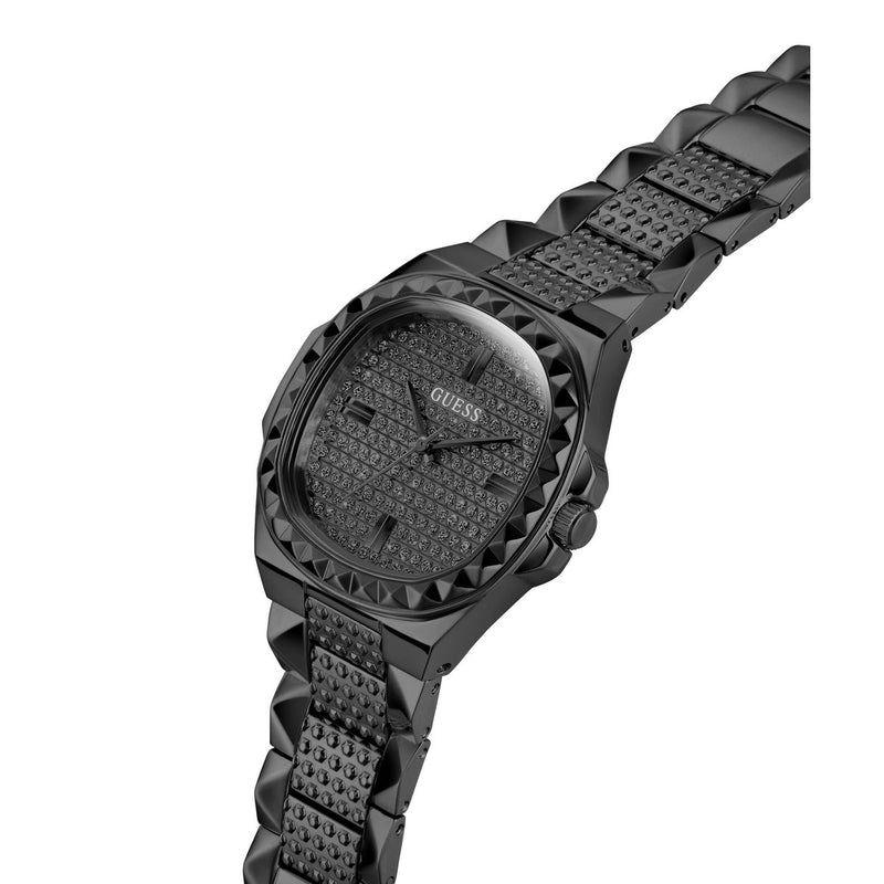 Guess Black Square Dial Quartz Analog Women Watch Watch Guess