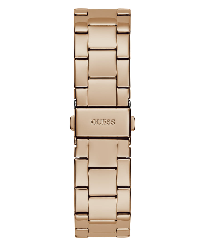 Guess Cubed Rose gold Round Dial Analog Women Watch Watch Guess