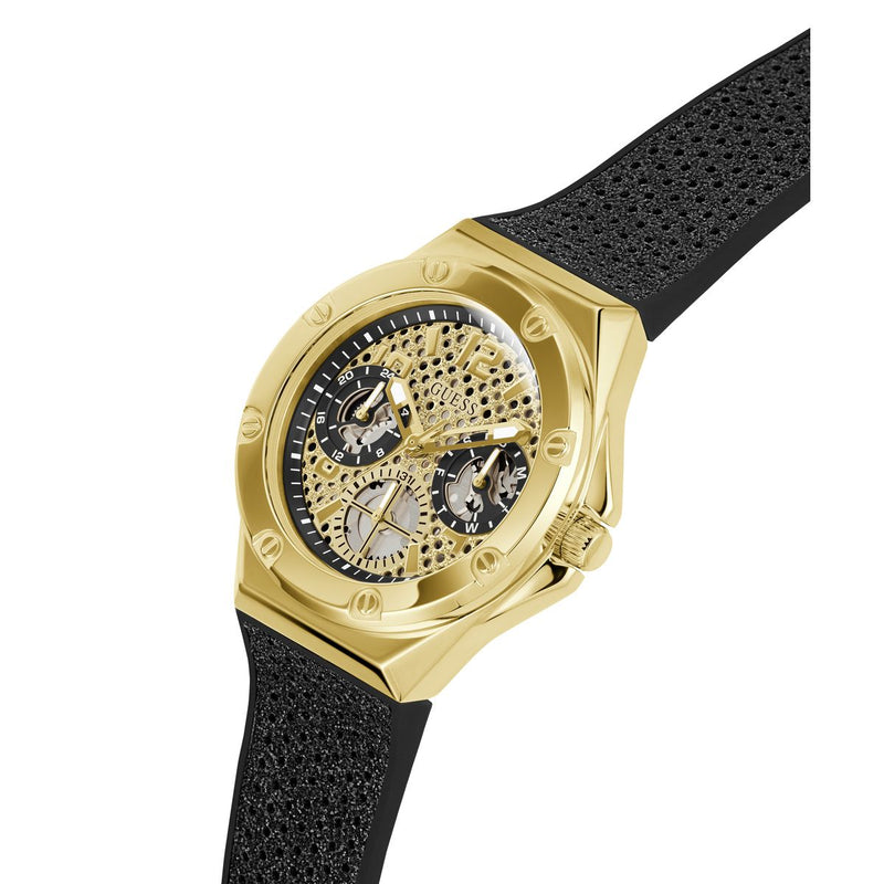 Guess Asteria Gold Round Dial Multi-function Women Watch Watch Guess