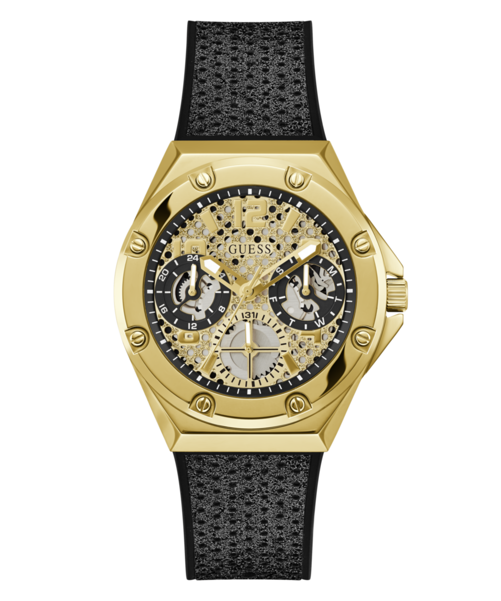 Guess Asteria Gold Round Dial Multi-function Women Watch