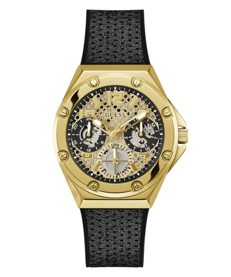 Guess Asteria Gold Round Dial Multi-function Women Watch Watch Guess