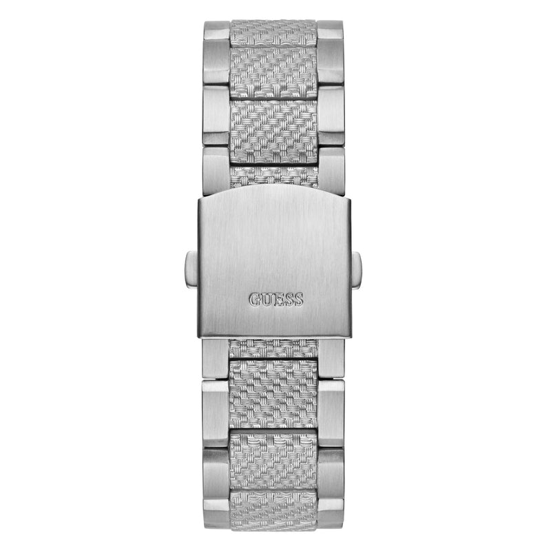 Guess Indy Grey Round Dial Quartz Analog Men Watch Watch Guess