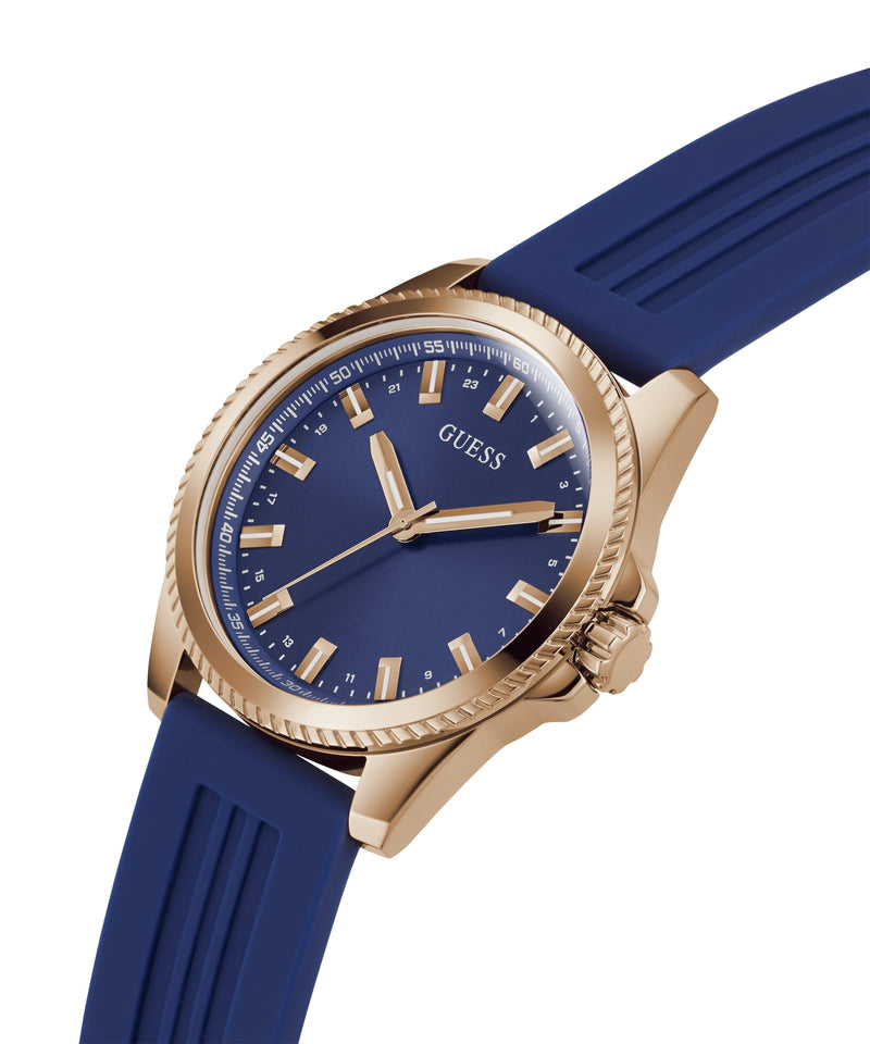 Guess Rose gold Round Dial Analog Men Watch Watch Guess