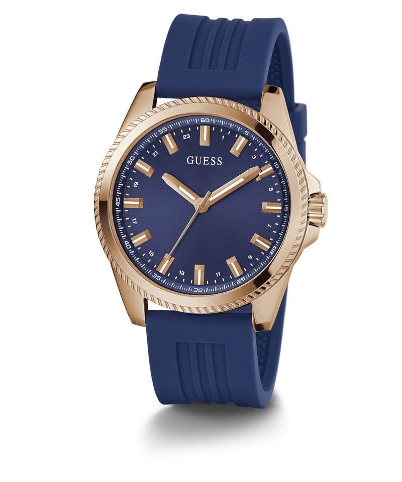 Guess Rose gold Round Dial Analog Men Watch Watch Guess
