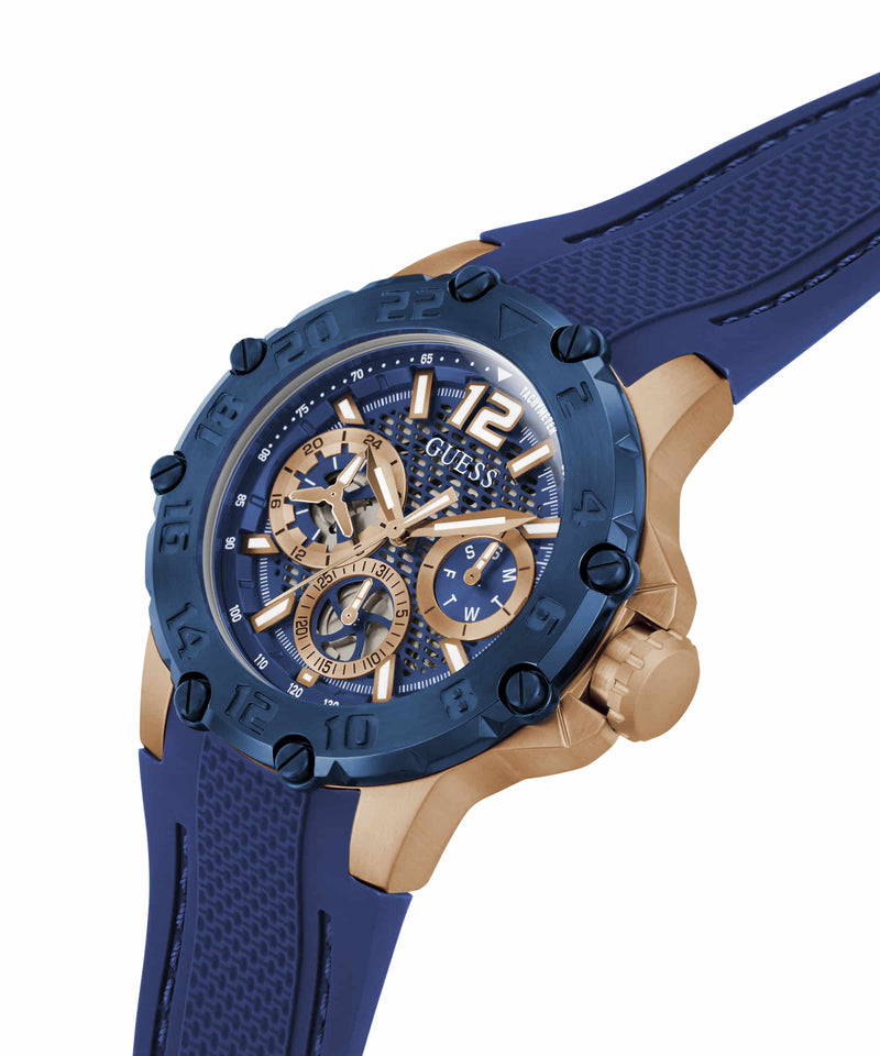Guess Contender Multicolor Round Dial Multi-function Men Watch Watch Guess