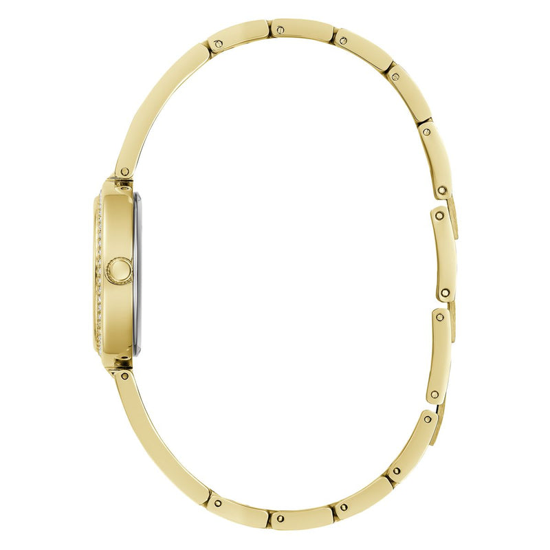 Guess White Round Dial Quartz Analog Women Watch Watch Guess