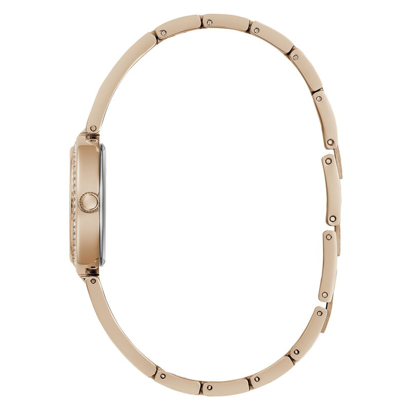 Guess White Round Dial Quartz Analog Women Watch Watch Guess
