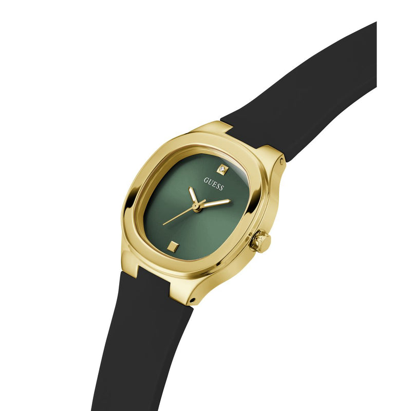Guess Green Square Dial Quartz Analog Women Watch Watch Guess