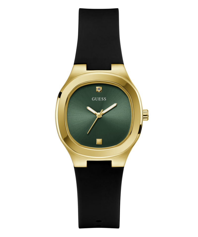 Guess Green Square Dial Quartz Analog Women Watch Watch Guess