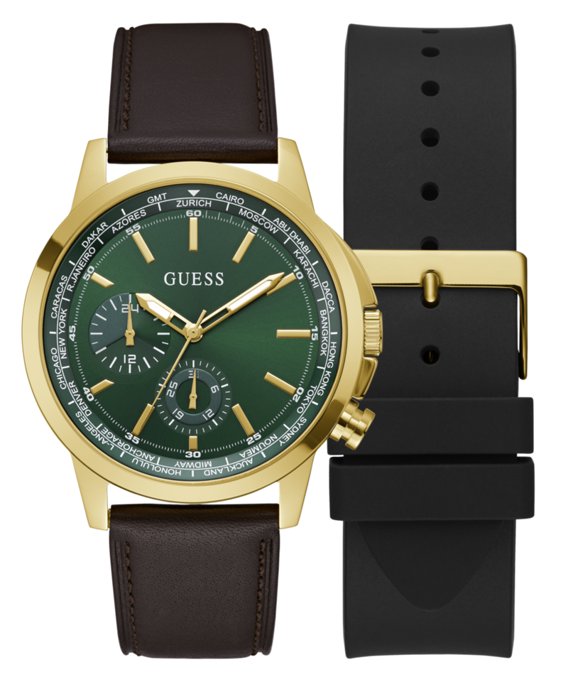Guess Spec Green Round Quartz Men Watch Watch Guess