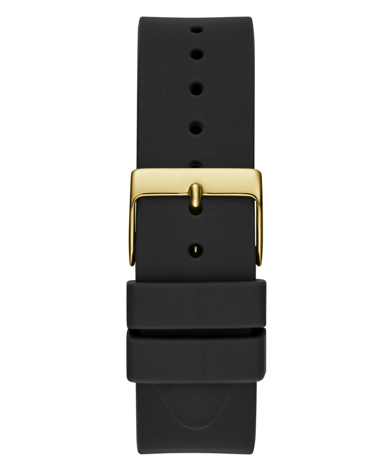 Guess Cubed Champagne Round Dial Analog Women Watch Watch Guess