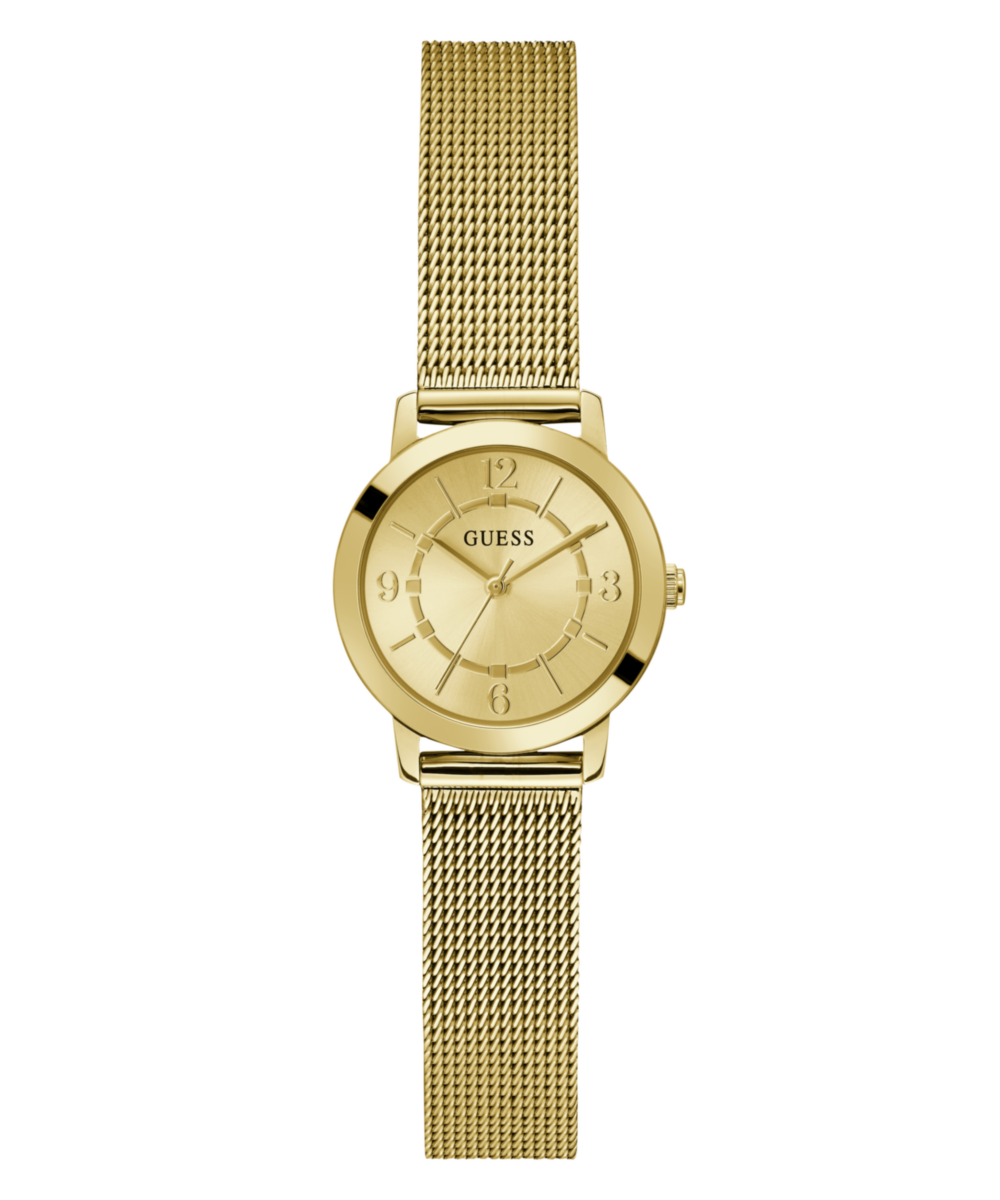 Guess Melody Champagne Round Dial Quartz Analog Women Watch