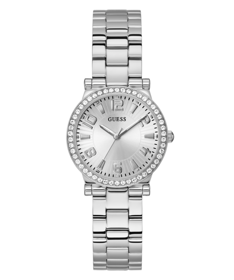 Guess Fawn White Round Dial Quartz Analog Women Watch Watch Guess