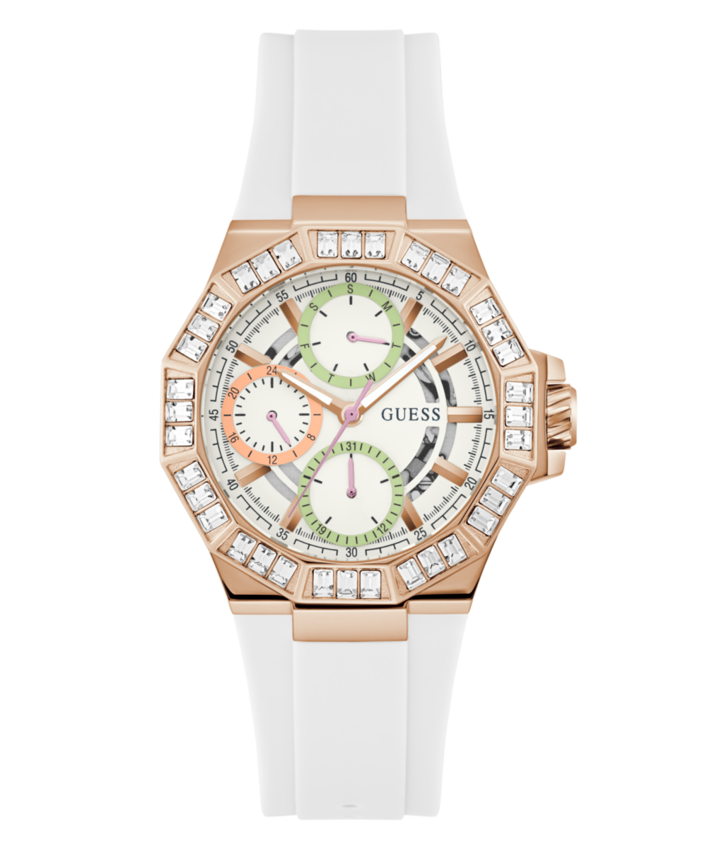Guess Selene White Round Dial Quartz Analog Women Watch