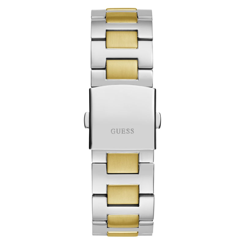 Guess Equity Blue Round Dial Quartz Analog Men Watch Watch Guess