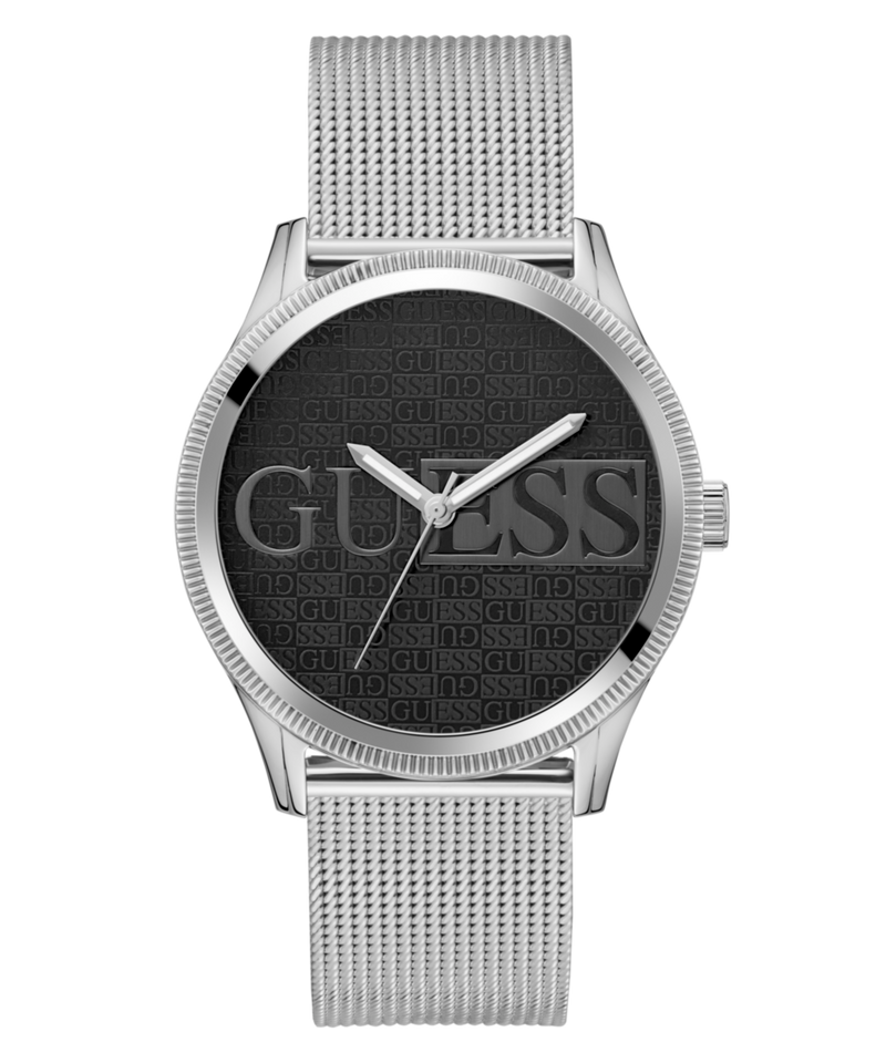 Guess Reputation Blue Round Dial Quartz Analog Men Watch Watch Guess