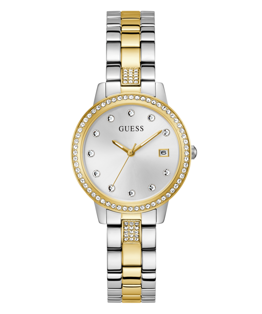 Guess Heartless White Round Dial Quartz Analog Women Watch