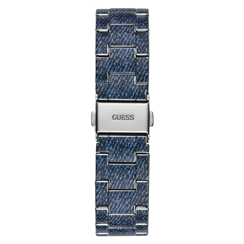 Guess Indigo Blue Round Dial Quartz Analog Women Watch Watch Guess