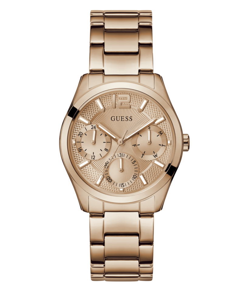 Guess Zoe Rose gold Round Dial Quartz Analog Women Watch Watch Guess