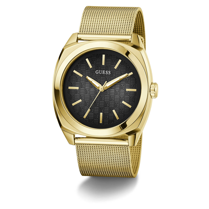 Guess Marshall Black Round Dial Quartz Analog Men Watch Watch Guess