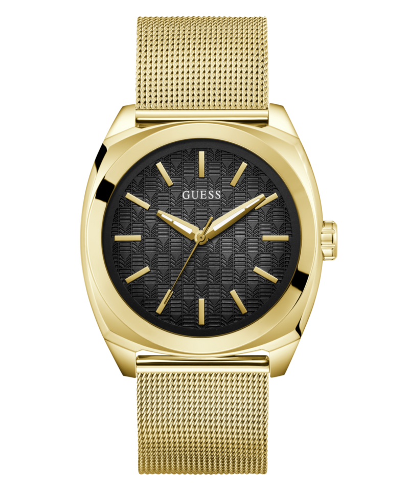 Guess Marshall Black Round Dial Quartz Analog Men Watch Watch Guess