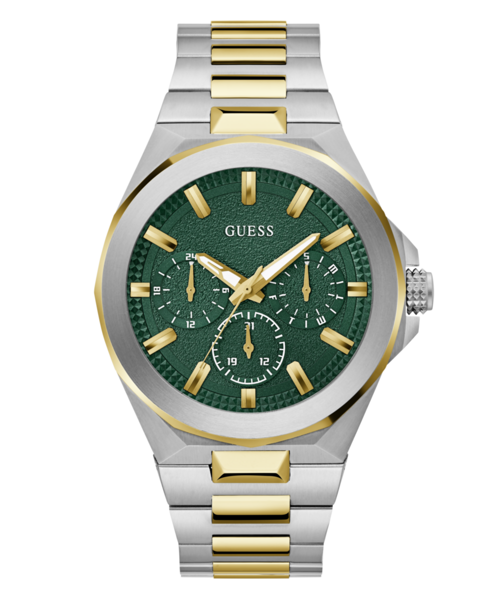 Guess Dashboard Green Round Dial Quartz Analog Men Watch
