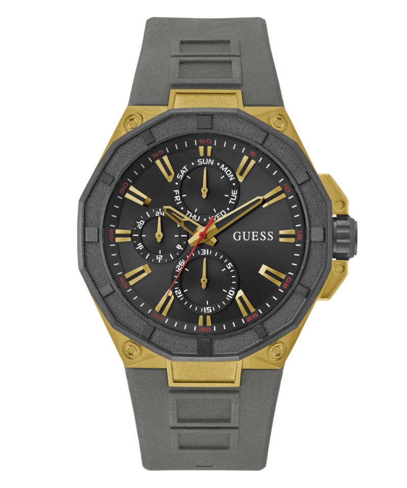 Guess R2 Black Round Dial Quartz Analog Men Watch Watch Guess
