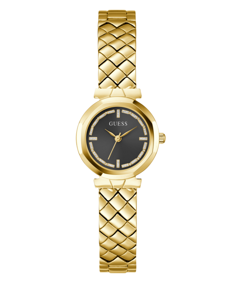 Guess Mini Rumour Black Round Dial Quartz Analog Women Watch Watch Guess