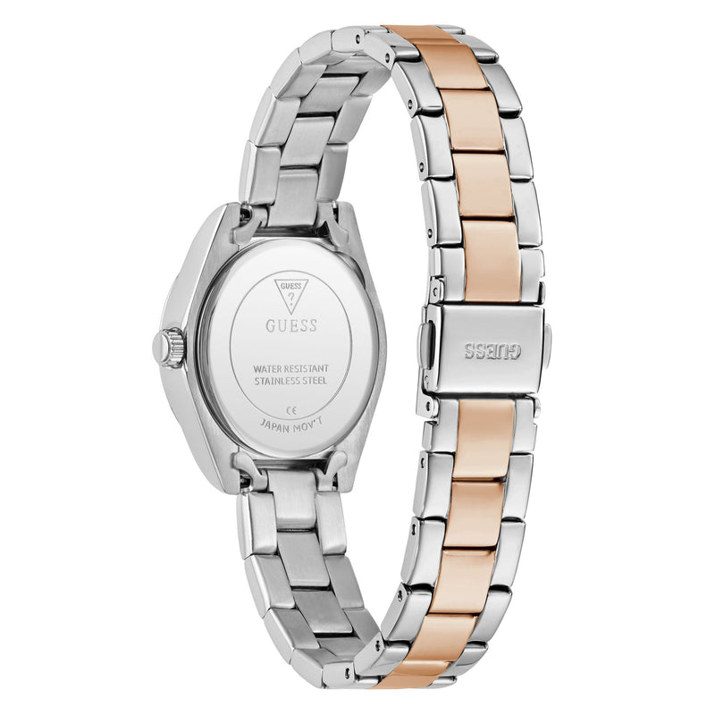 Guess Mini Luna Silver Round Dial Quartz Analog Women Watch Watch Guess