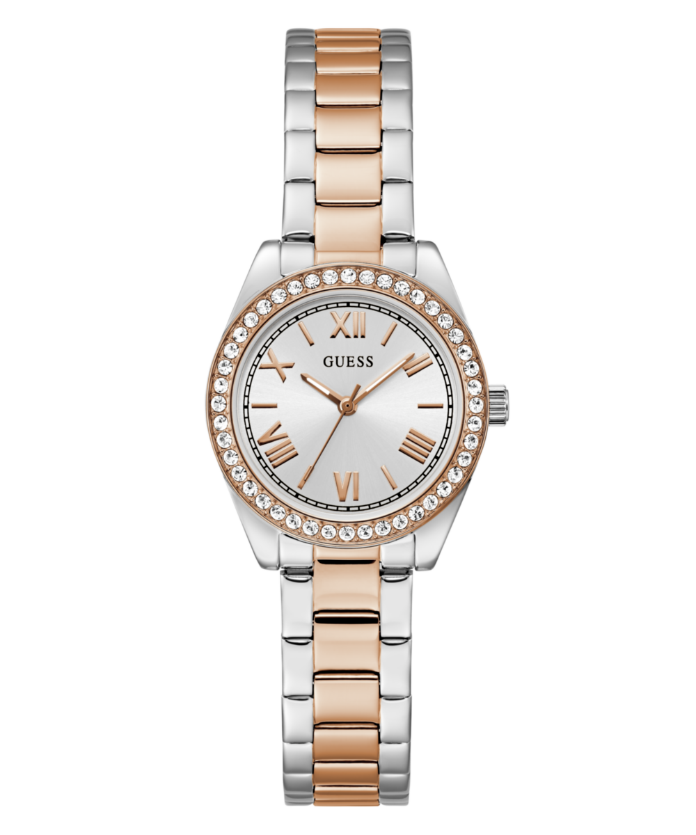 Guess Mini Luna Silver Round Dial Quartz Analog Women Watch