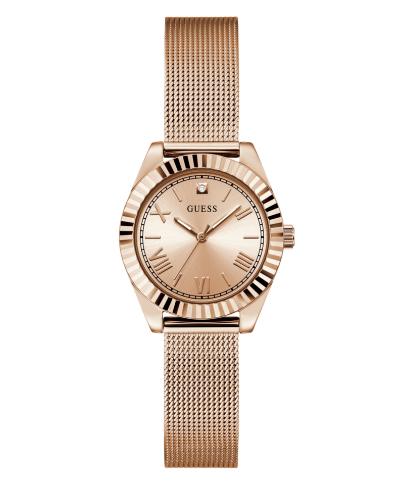 Guess Mini Luna Rose Gold Round Dial Quartz Analog Women Watch Watch Guess