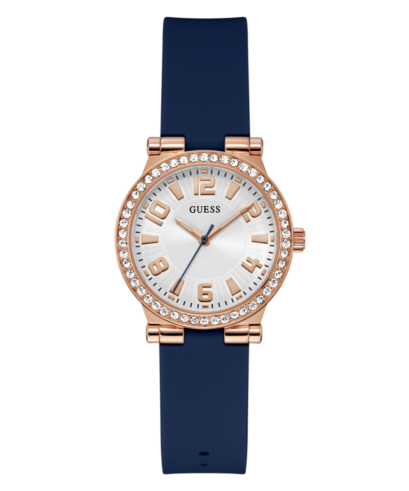Guess Fawn White Round Dial Quartz Analog Women Watch Watch Guess