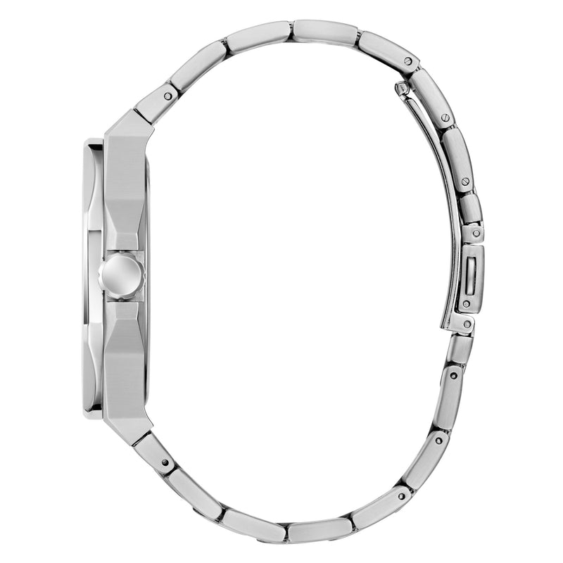 Guess Emperor Grey Round Dial Quartz Analog Men Watch Watch Guess