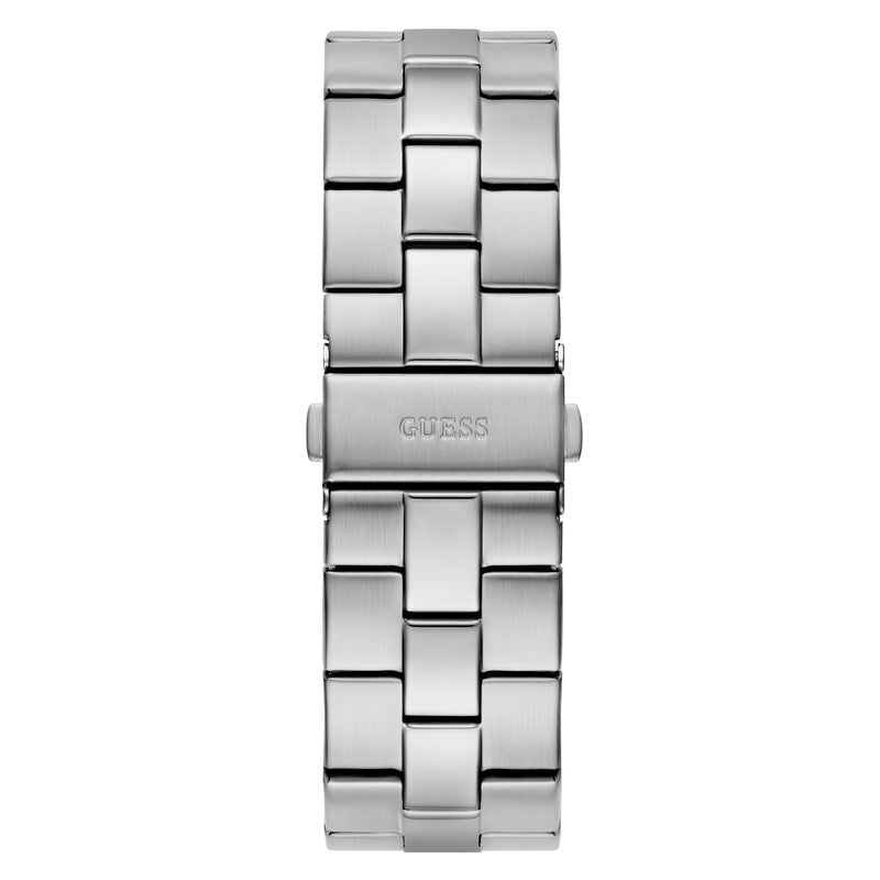 Guess Emperor Grey Round Dial Quartz Analog Men Watch Watch Guess