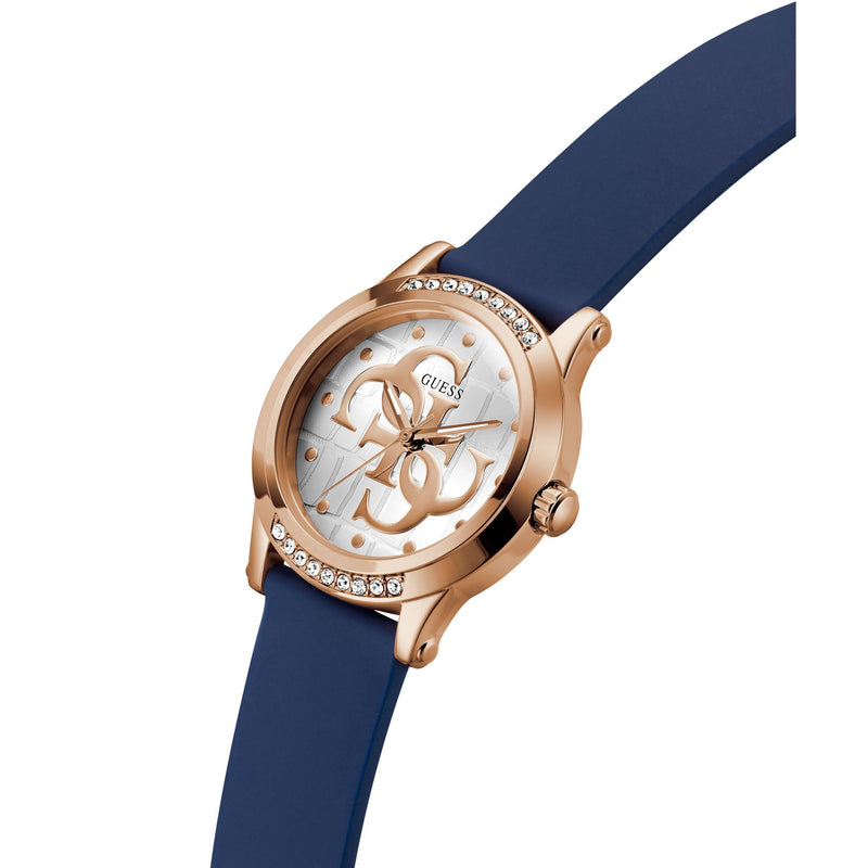 Guess Annette White Round Dial Quartz Analog Women Watch Watch Guess