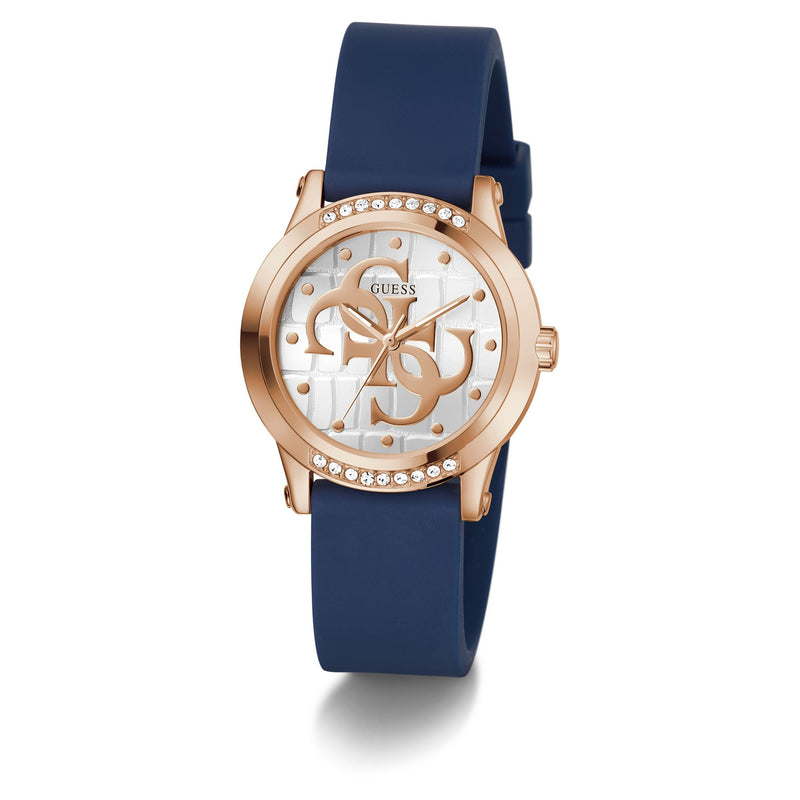 Guess Annette White Round Dial Quartz Analog Women Watch Watch Guess